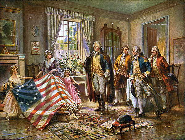 The first American Flag